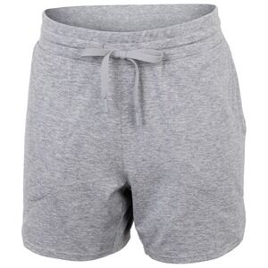 Free Country Women's Cloud Knit Shorts - Large, Grey, Comfortable & Stylish